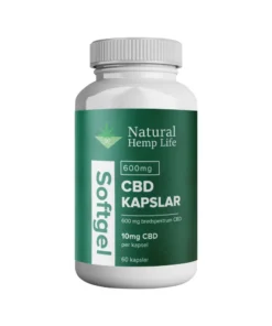 CBD Kapslar 600mg 60st