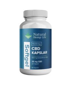 CBD Kapslar 1500mg 60st