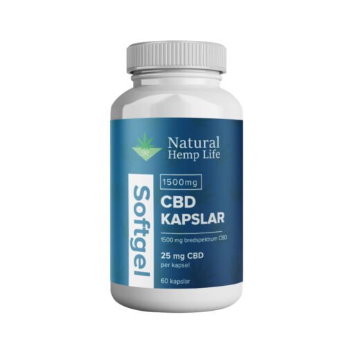 CBD Kapslar 1500mg 60st