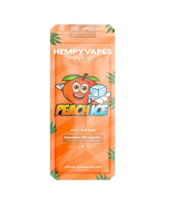 Peach Ice – 1ml Engångsvape